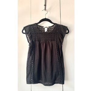 H&M Black Blouse